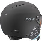 QUIZ VISOR, Black Blue Matte-Orange Gun, hi-res image number null